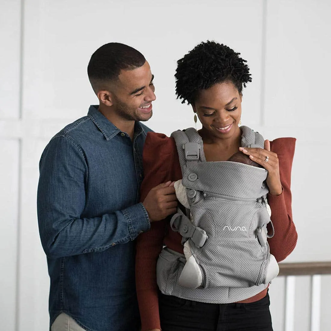 Nuna Cudl Baby Carrier- Softened Thunder