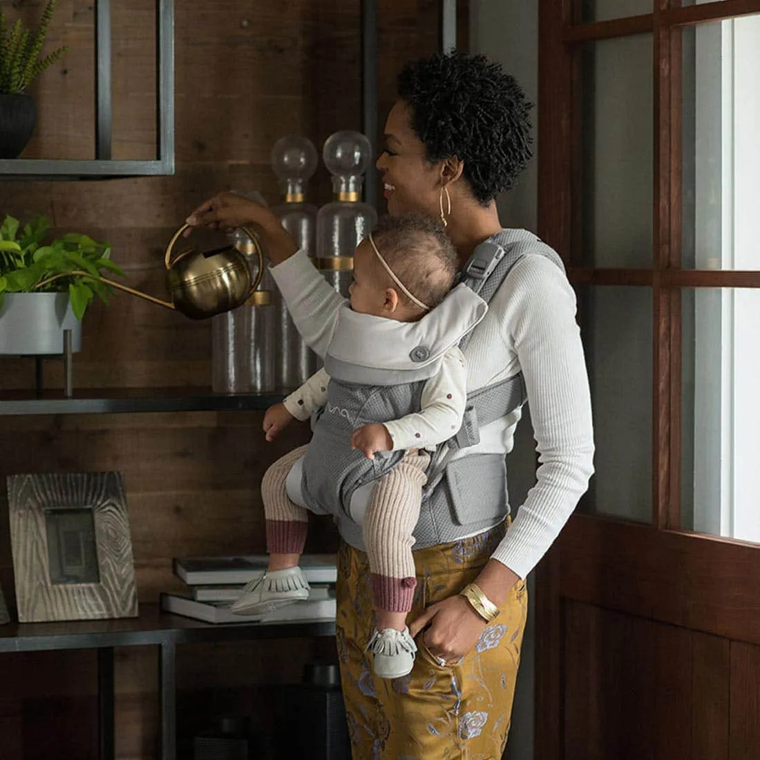 Nuna Cudl Baby Carrier- Softened Thunder