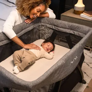 Nuna Sena Aire Travel Cot -Charcoal