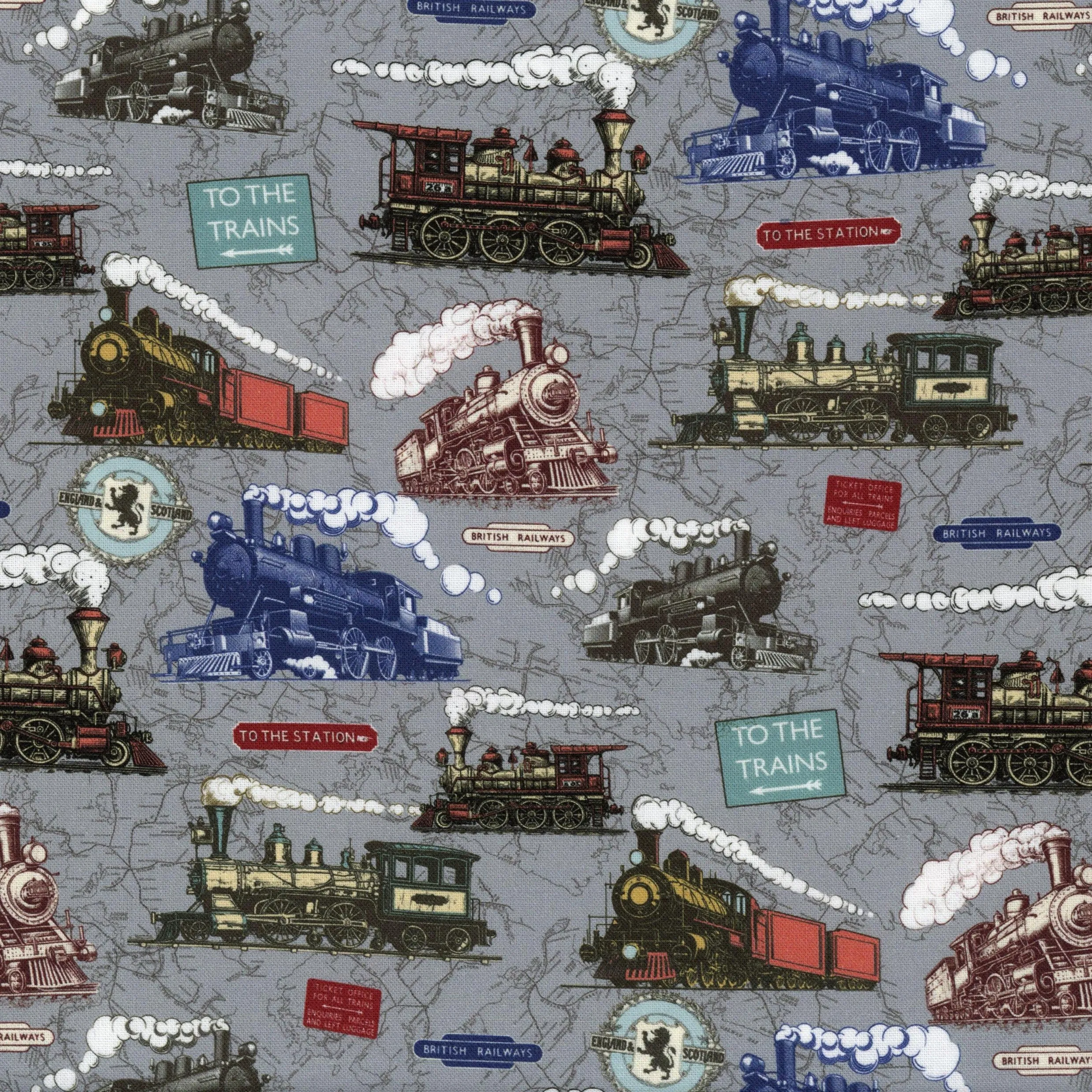 Nutex - All Aboard by Ned Barraud (Light Grey Steam)