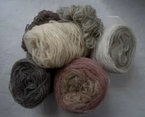Nutiden Yarn – Mystery Box – Höner och Eir – Unspun Swedish Wool – New / Unused