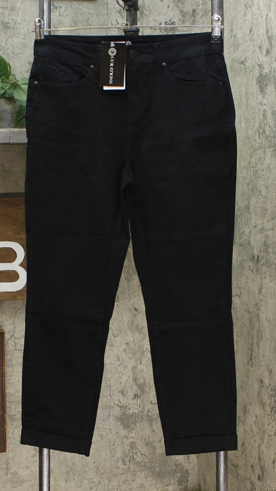 NWT Curations Womens Free-Stretch Cropped Skinny Jean. 598182 6
