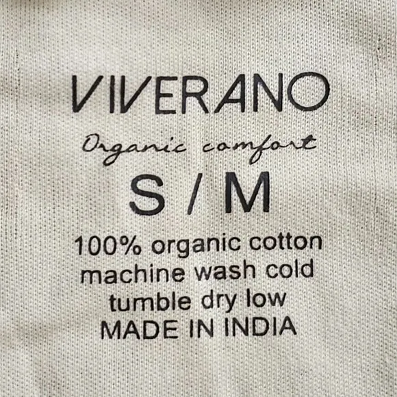 NWT!! Viverano 100% Organic Cotton Spa &amp; Bath Medium Short Robe, S, M, L, XL