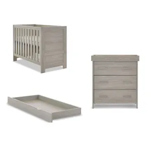 OBABY Nika Mini 2 Piece Room Set & Underdrawer - Grey Wash