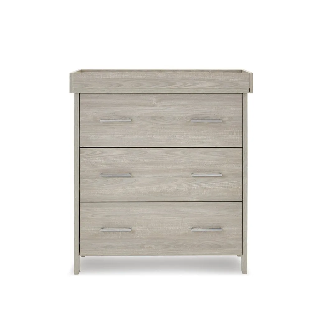 OBABY Nika Mini 2 Piece Room Set & Underdrawer - Grey Wash