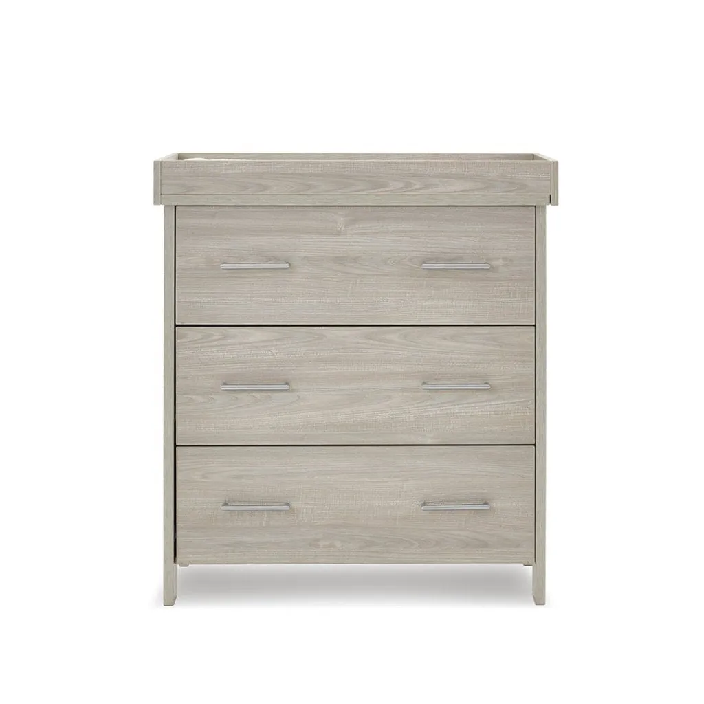 OBABY Nika Mini 2 Piece Room Set & Underdrawer - Grey Wash