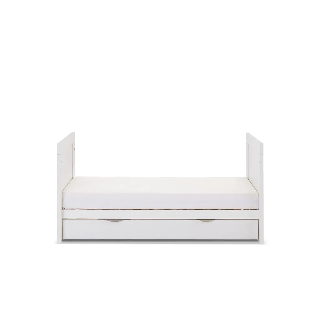 OBABY Nika Mini 2 Piece Room Set & Underdrawer - White Wash
