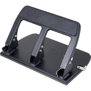 OIC Heavy-Duty Padded Hndl 3-Hole Punch
