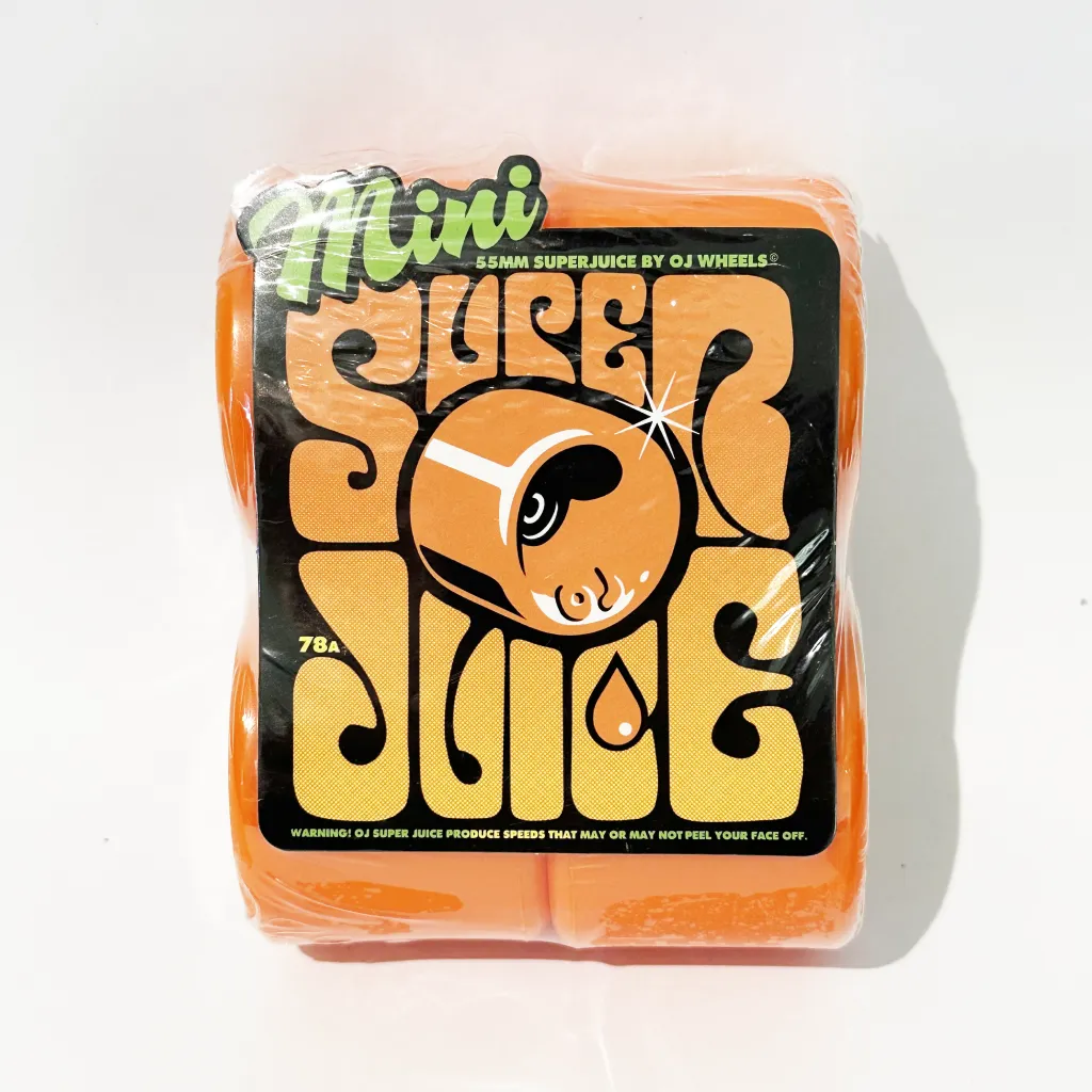 OJ Mini Super Juice 55mm 78a orange wheels