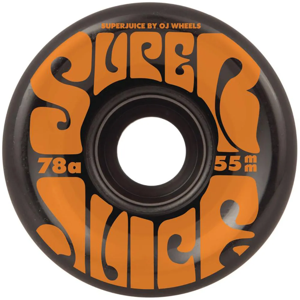 OJ Mini Super Juice 78A Black Wheels 55mm