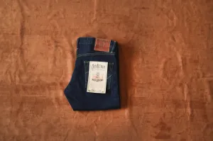 【ONI DENIM】122S Stretch Denim 15oz White x Beige 特製中高磅數彈性丹寧窄版錐形褲
