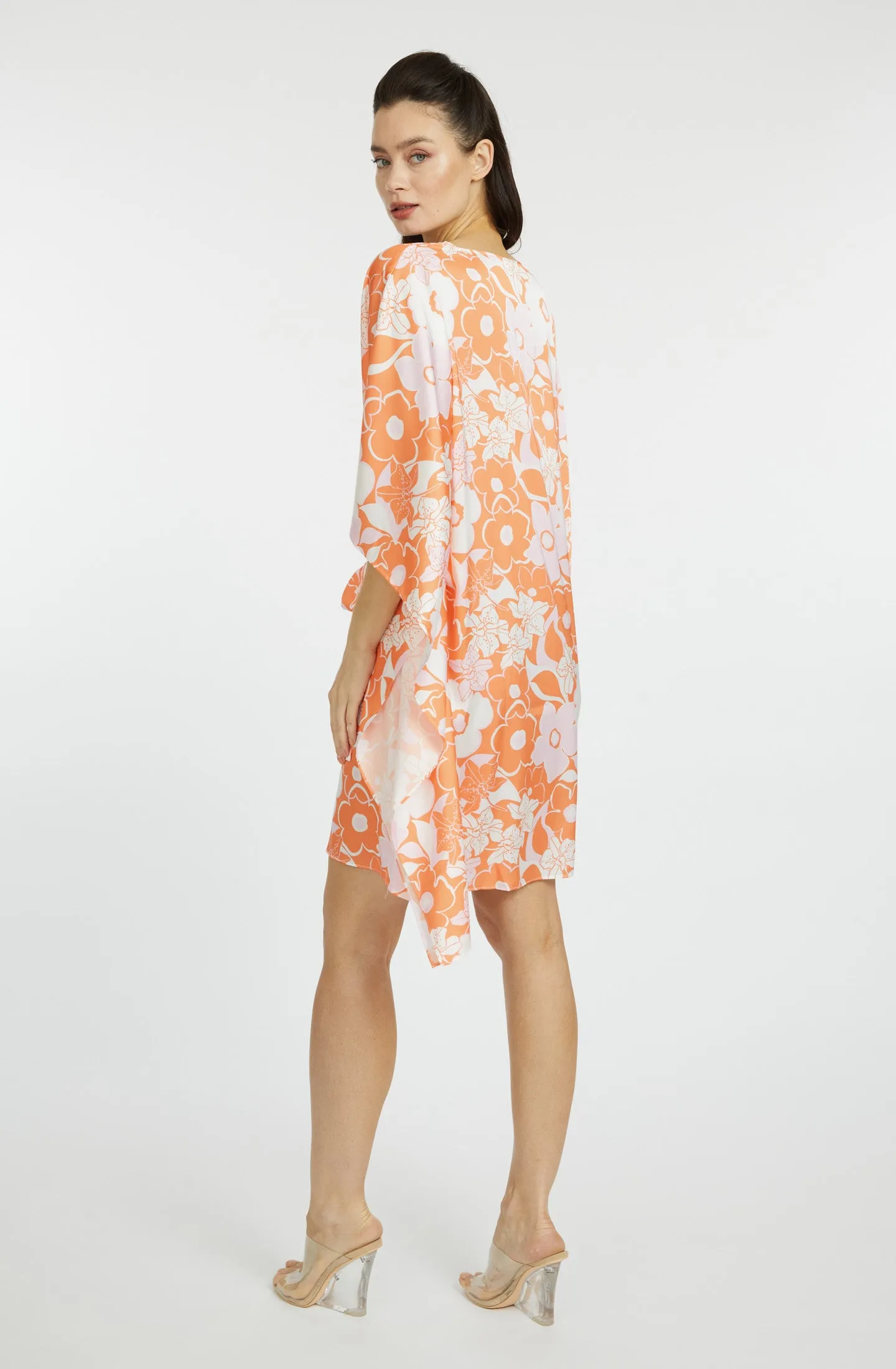 Orange Crush Short Caftan
