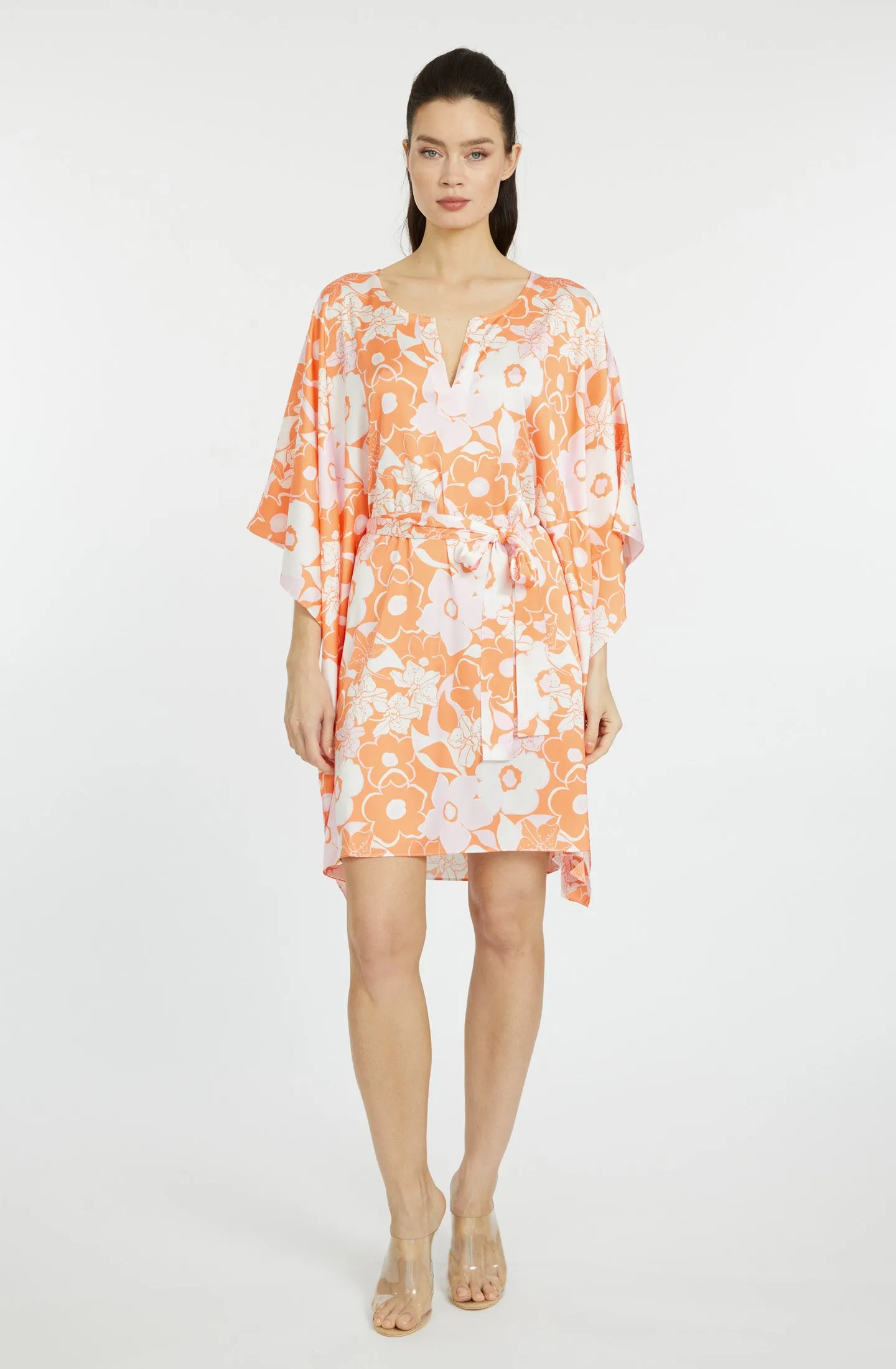 Orange Crush Short Caftan