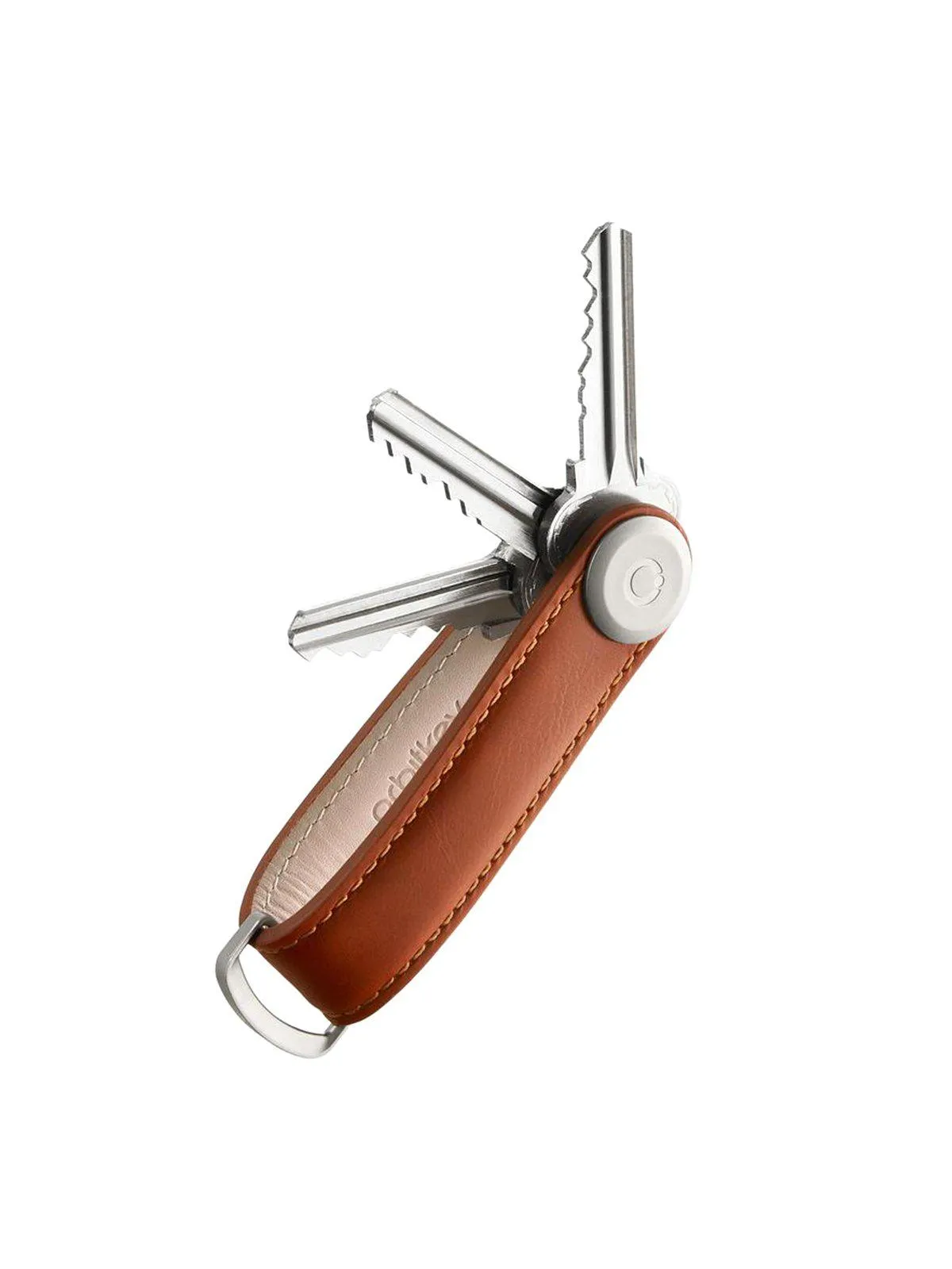 Orbitkey Leather Key Organiser Cognac Tan