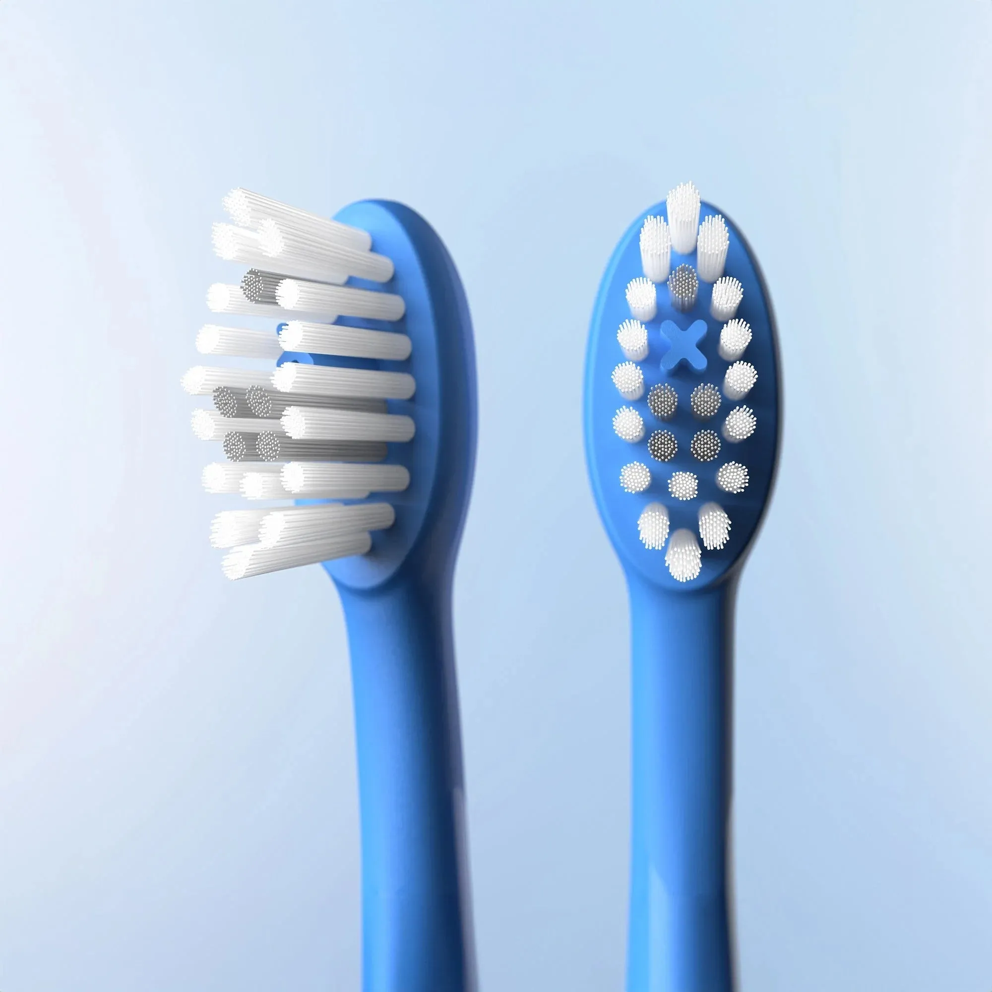 Ordo: Sonic Lite Electric: Brush Heads : Green/Sage and Blue/Ocean
