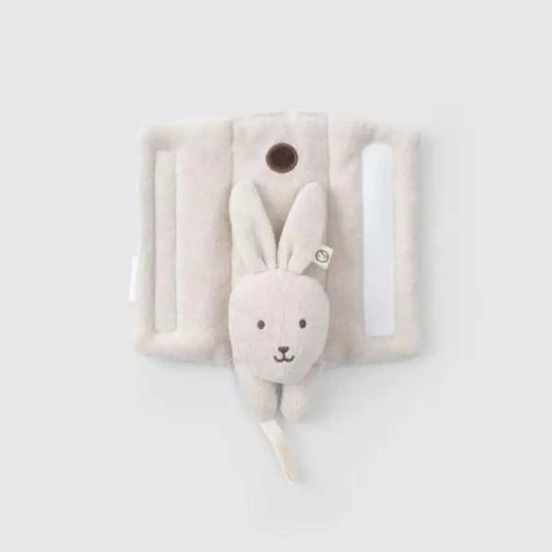 Organic Cotton Seat Belt Pad Rabbit