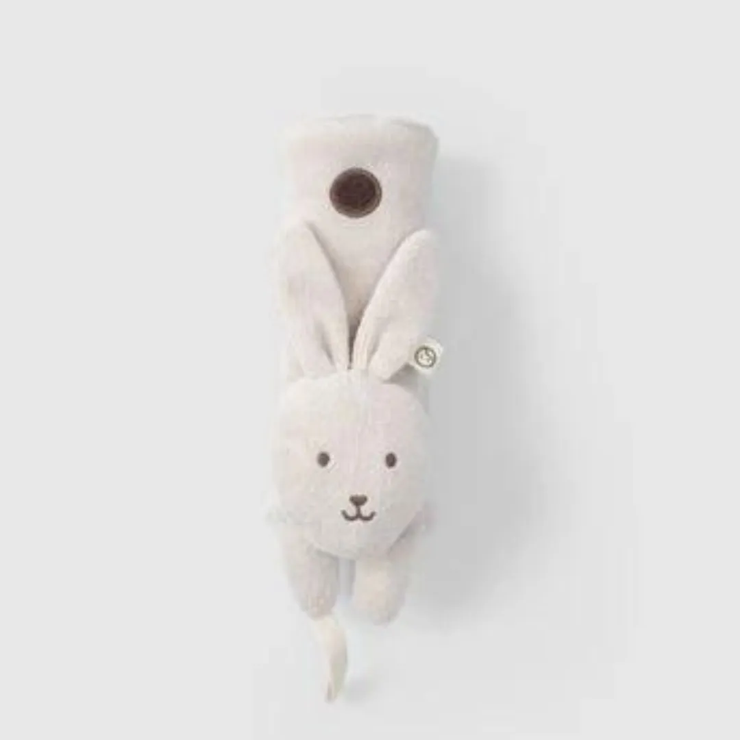 Organic Cotton Seat Belt Pad Rabbit