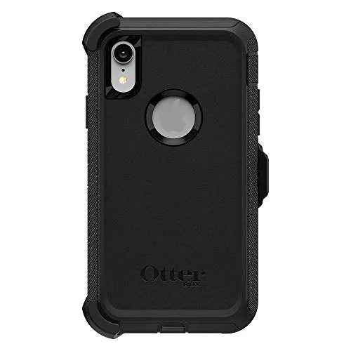OTTERBOX DEFENDER SERIES SCREENLESS EDITION Case for iPhone Xr - Retail Packaging - BLACK