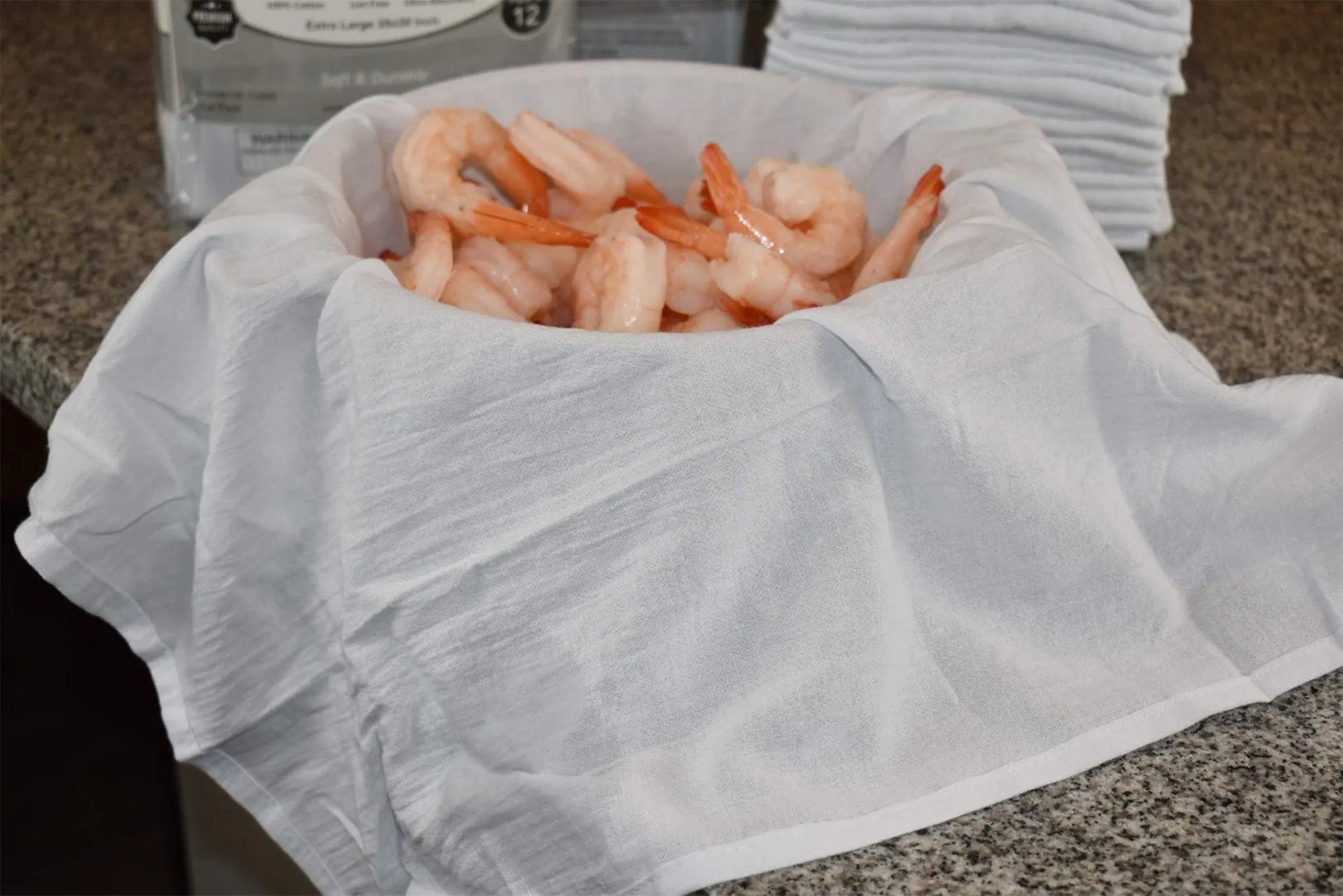 Pack of 192 Flour Sack Towels  Cotton Kitchen Towels (White)  - 28 x 28 Inches –Multipurpose Soft & Absorbent (192, 28x28)