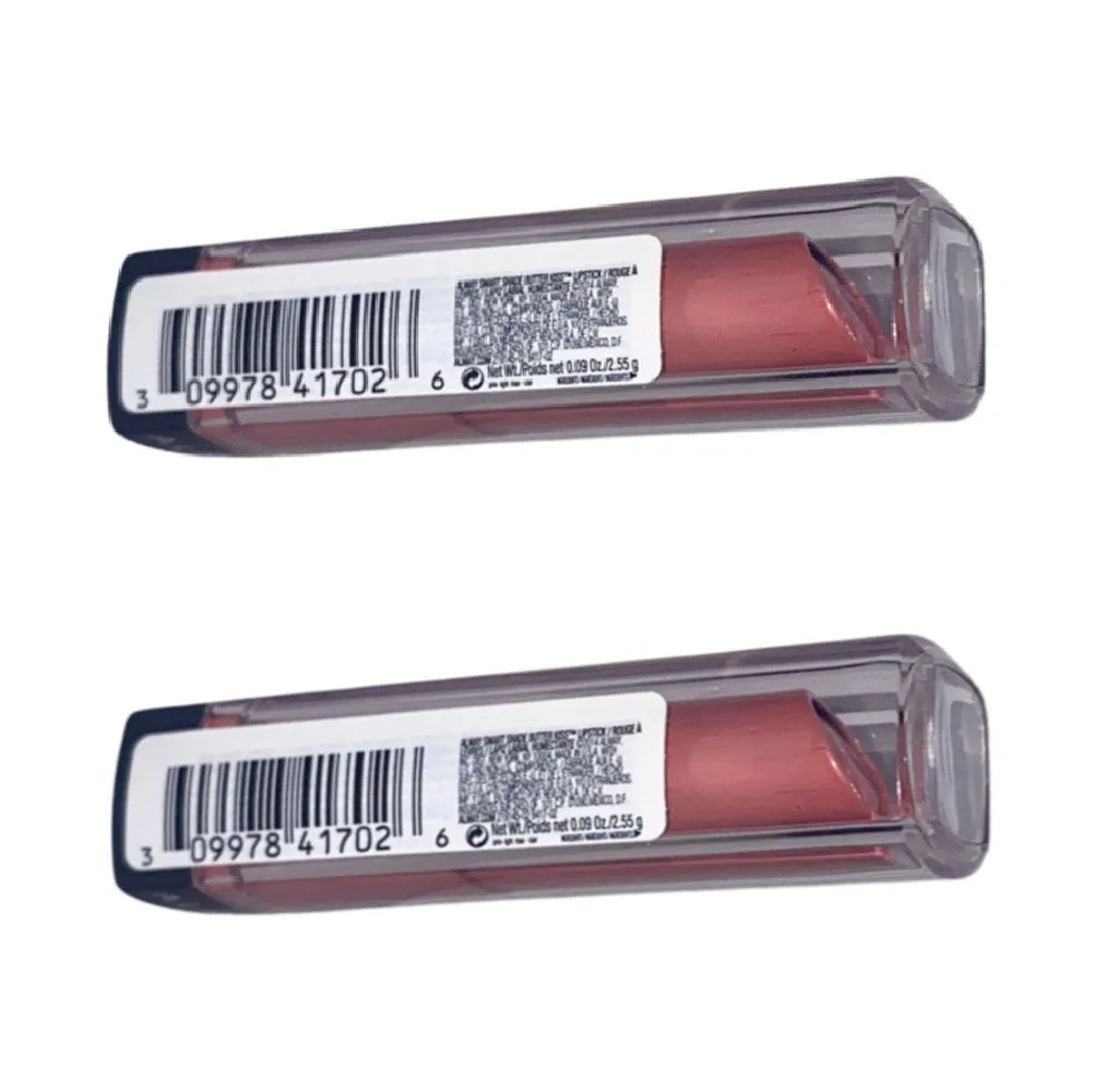 Pack of 2 Almay Smart Shade Butter Kiss Lipstick, Pink-Light 20