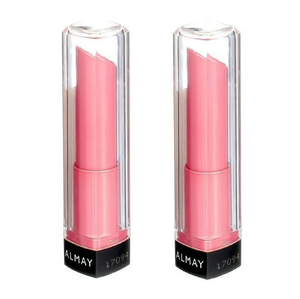 Pack of 2 Almay Smart Shade Butter Kiss Lipstick, Pink-Light 20
