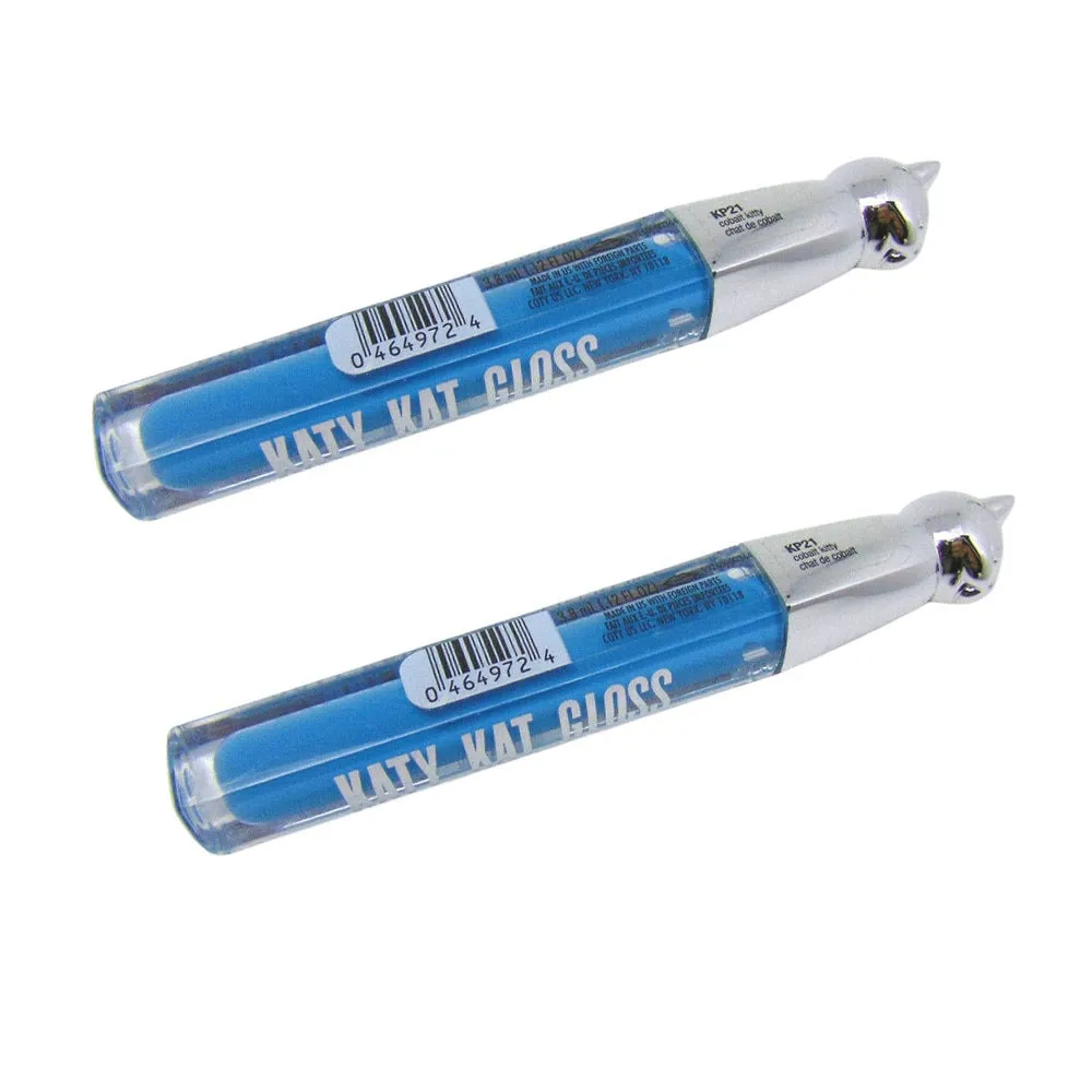 Pack of 2 CoverGirl Katy Kat Lip Gloss, Cobalt Kitty KP21