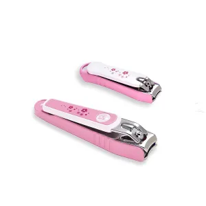 PAFASON Nail Clipper Set with Nail Catcher & Nail File Super Sharp for Fingernail & Toenail Clippers for Men & Women