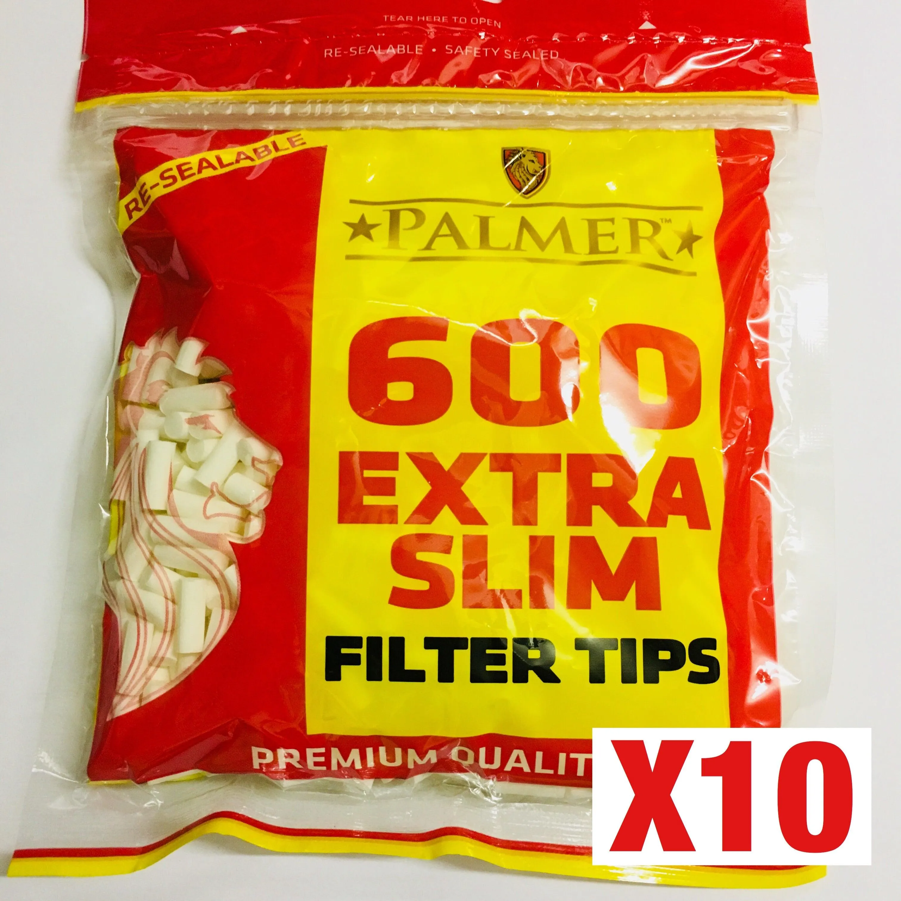 Palmer Extra Slim Filter Tips 600's Bag