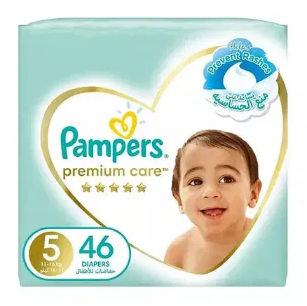 PAMPERS PREMIUM CARE 5 DIAPER 46s 66835
