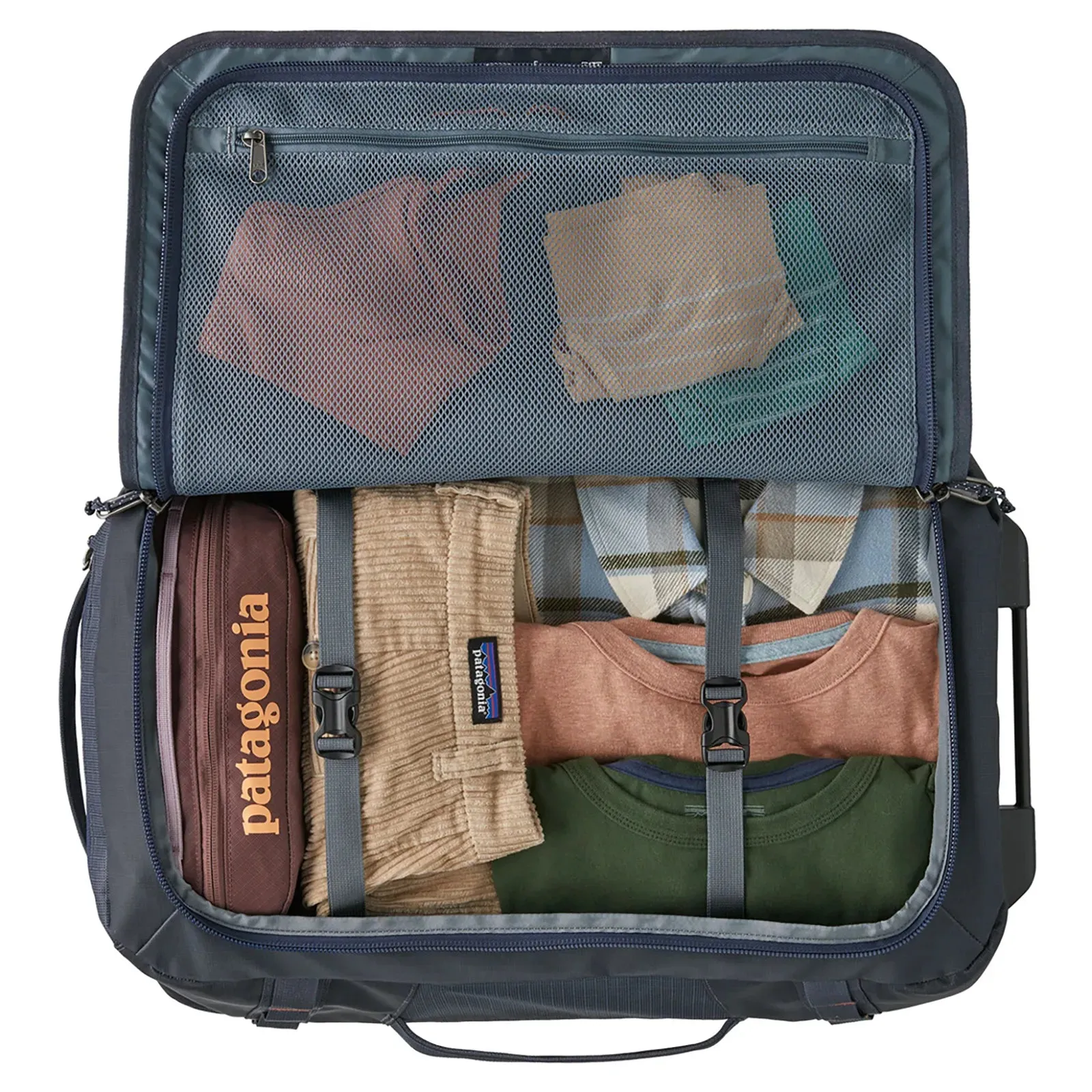 Patagonia Black Hole Wheeled Duffel Bag 40L - Smolder Blue