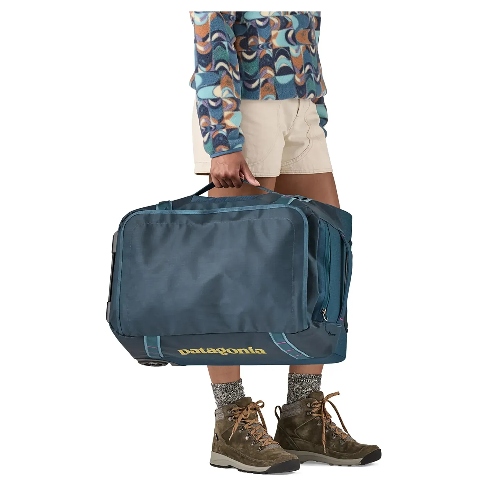 Patagonia Black Hole Wheeled Duffel Bag 40L - Tidal Teal