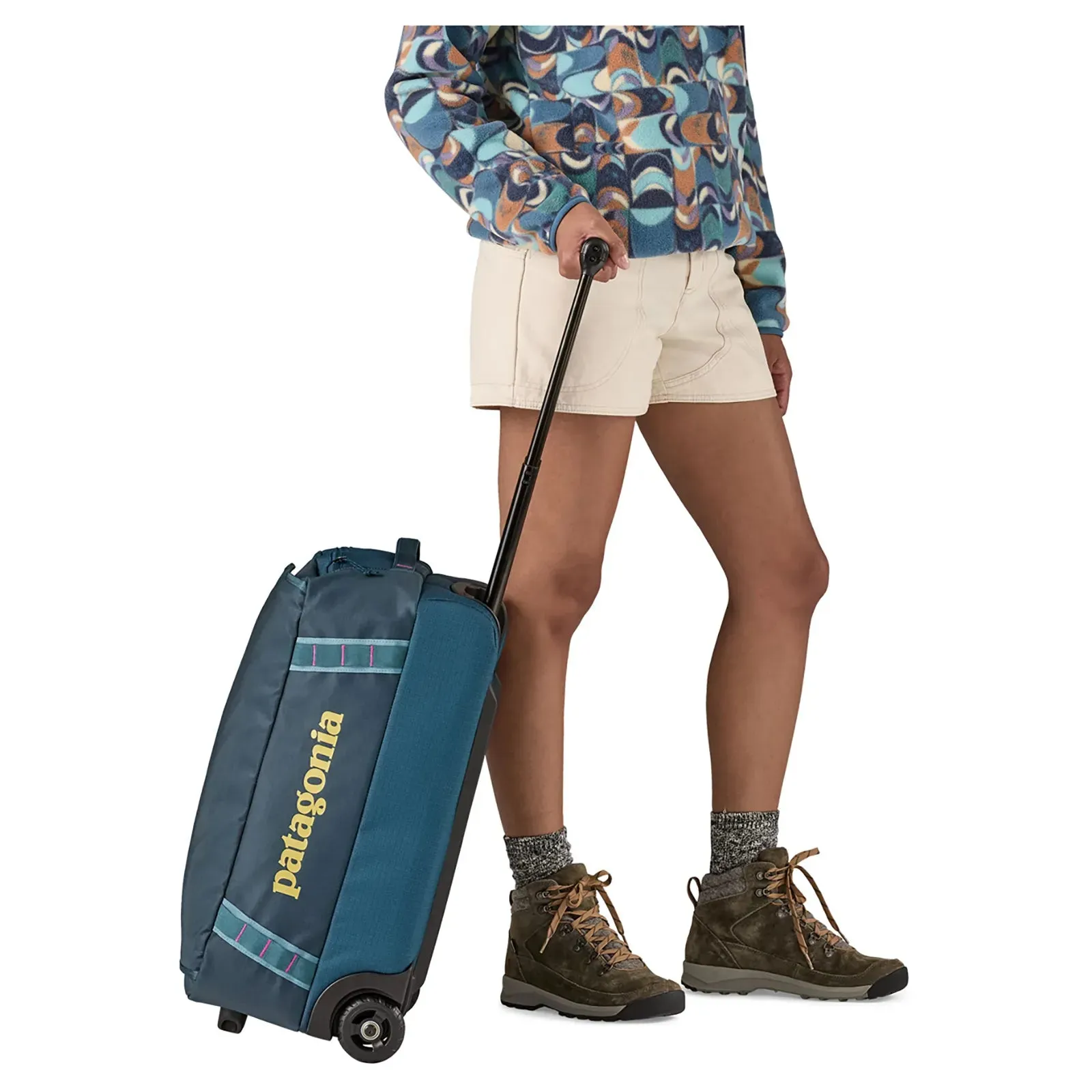 Patagonia Black Hole Wheeled Duffel Bag 40L - Tidal Teal
