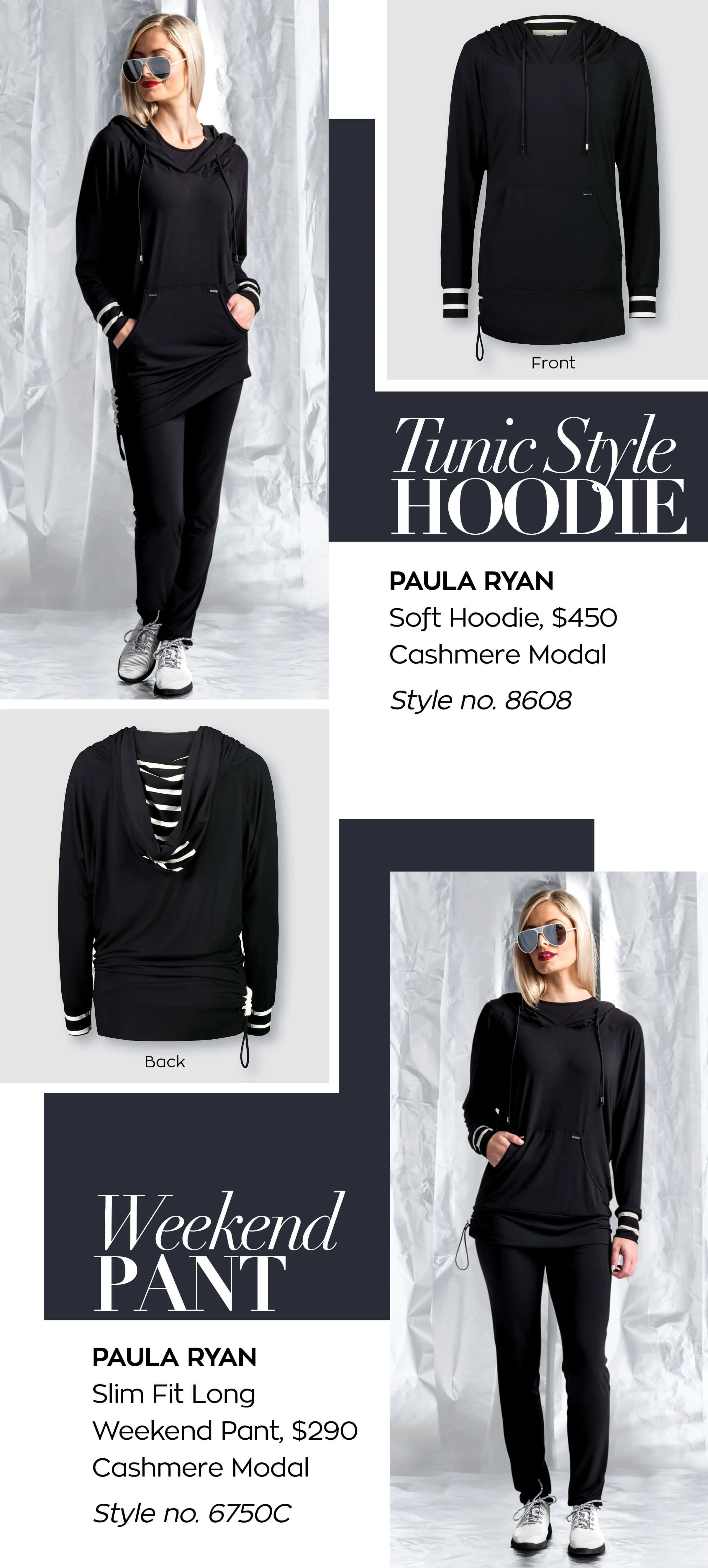 PAULA RYAN RELAXED Slim Leg Long Weekend Pant - Cashmere Modal