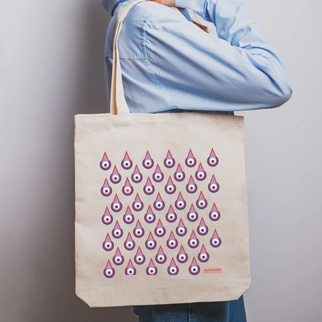 Peacock  Print  Shopping Tote Bag