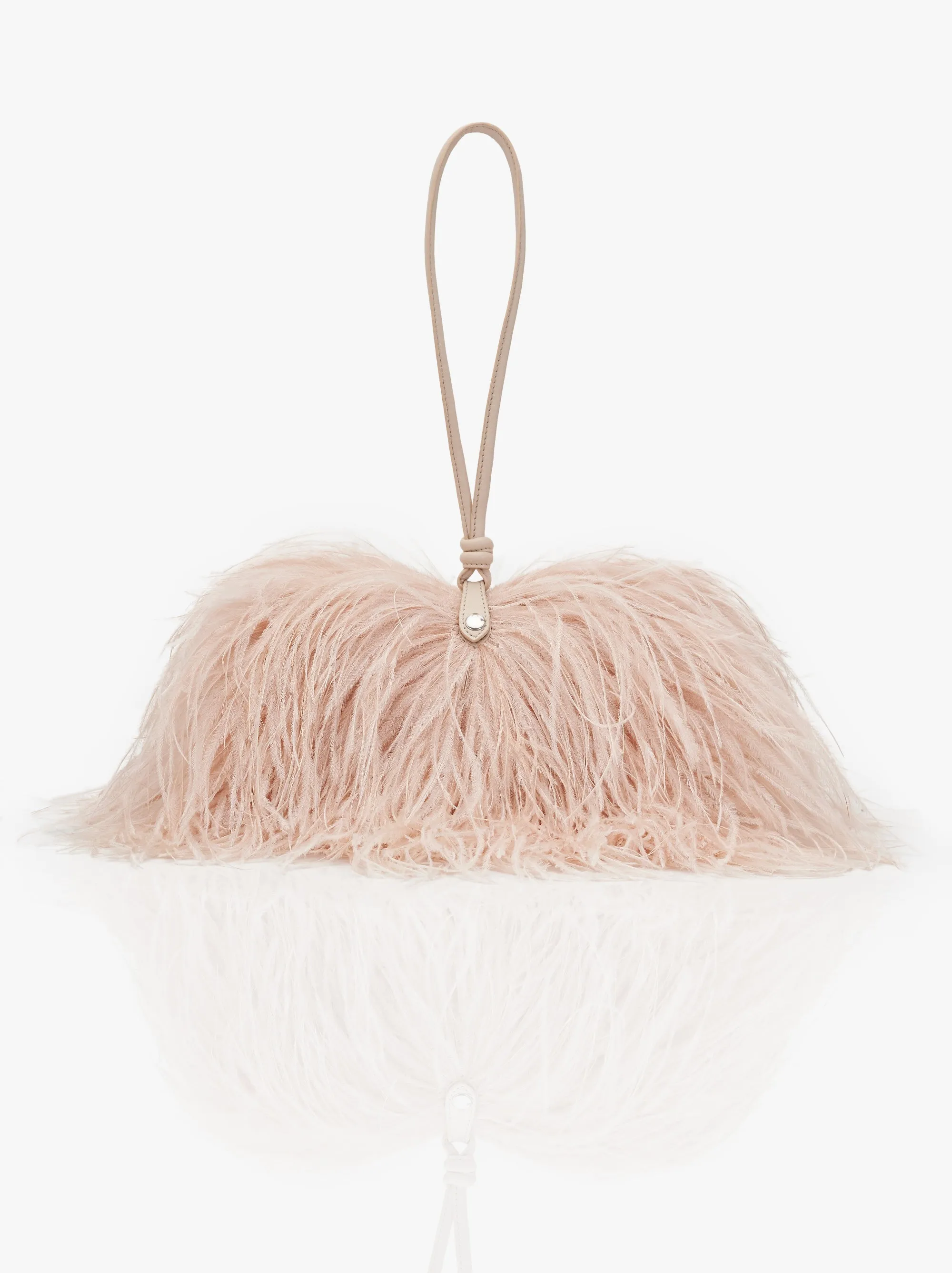 Pearl pink scarlet midi bag