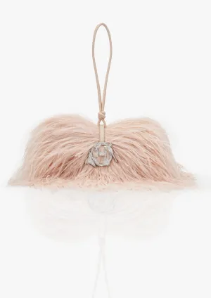 Pearl pink scarlet midi bag