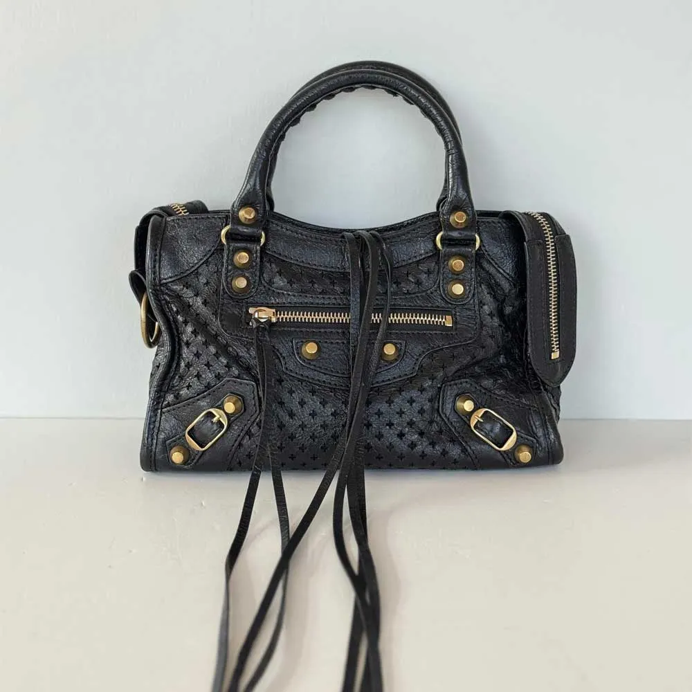 Perforated City Bag