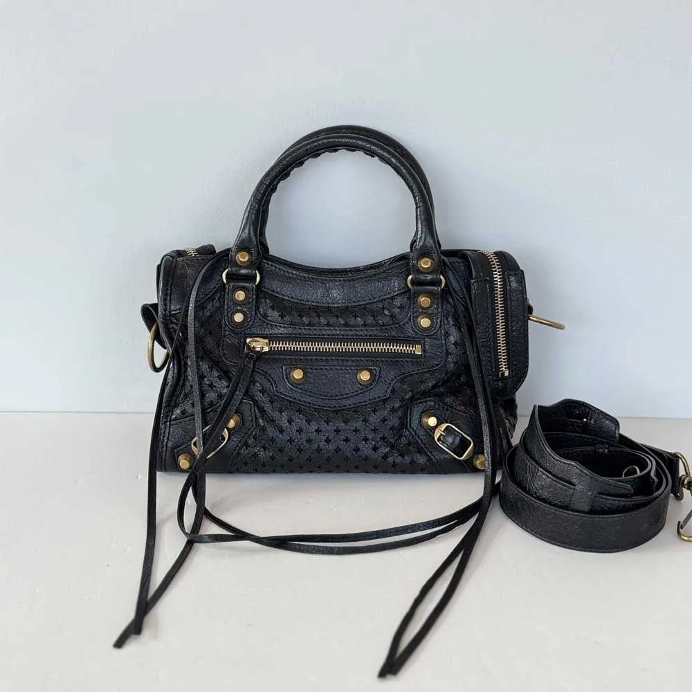 Perforated City Bag