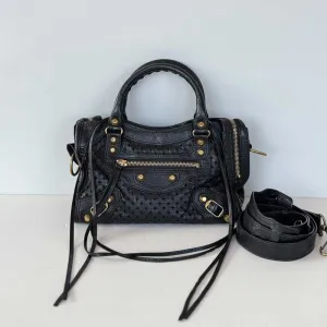 Perforated City Bag