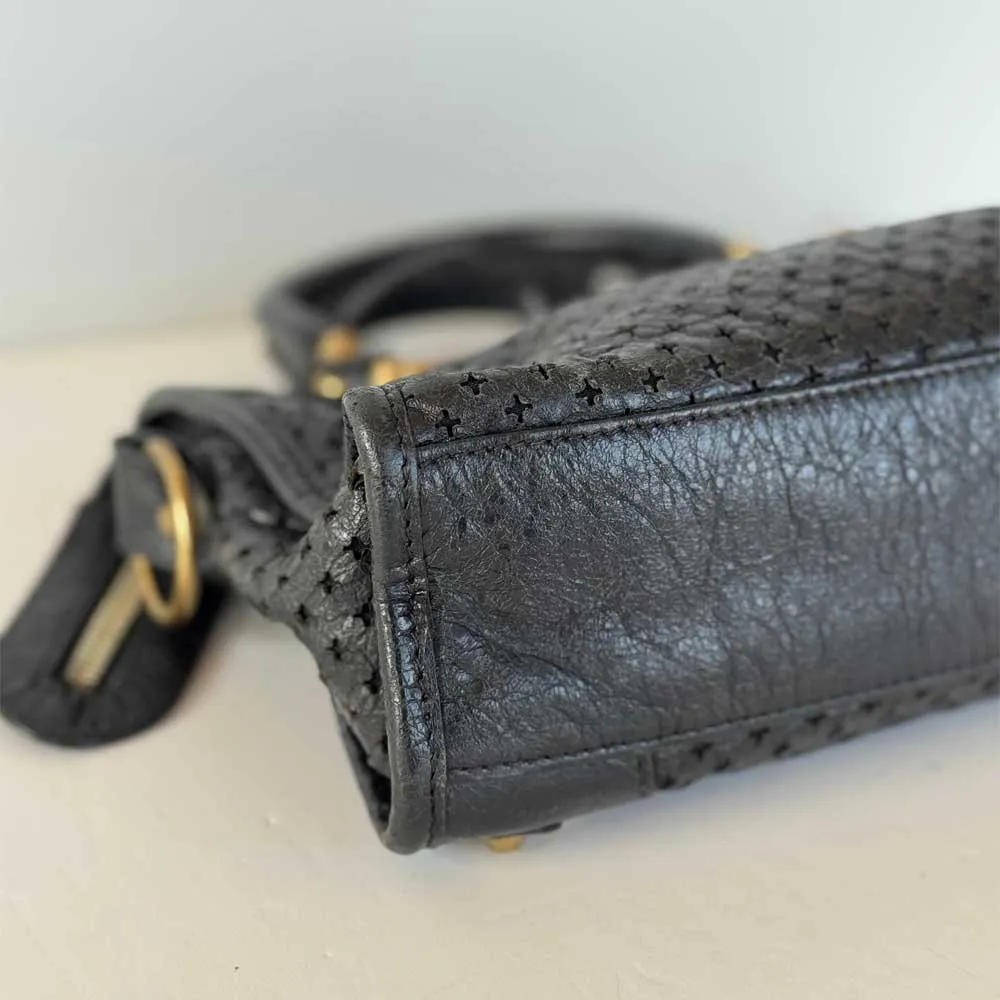 Perforated City Bag