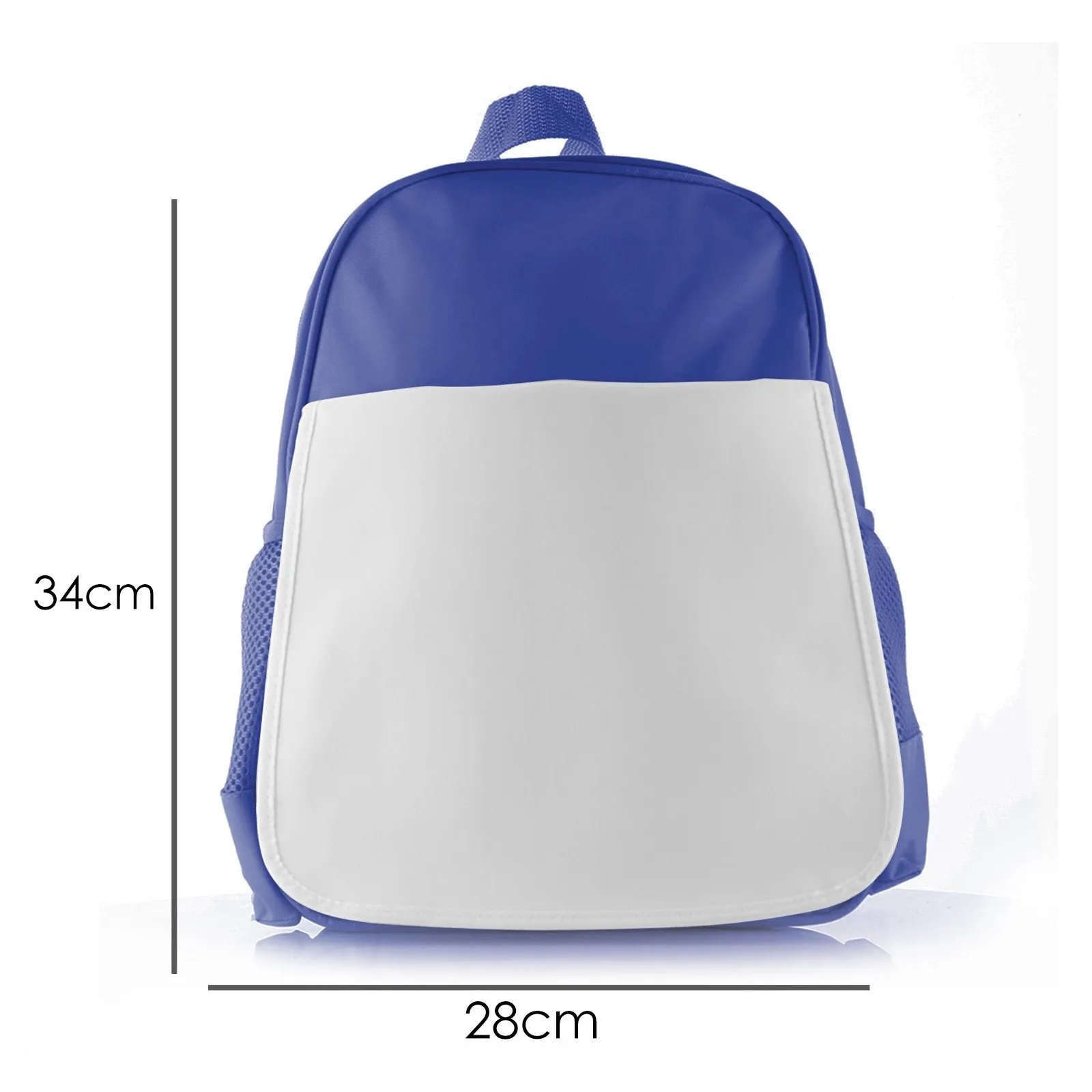Personalised School Bag with Cute Text and Goat Red Flower Hair