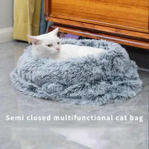 Pet Dog Cat Mats Soft Fluffy Long Plush Pet Blankets Thin Covers for