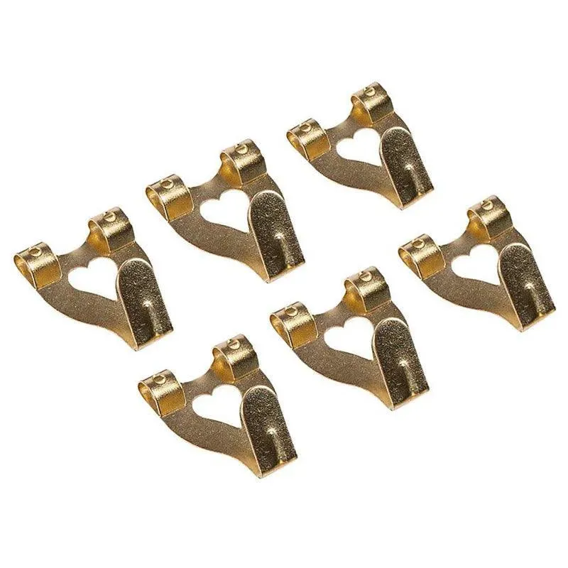Picture Hanging Kit | Brass Hooks Nails Spirit Level Picture Wire