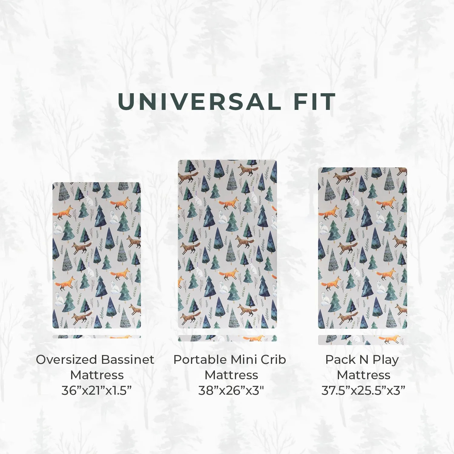Playard / Mini Crib sheets - Magical