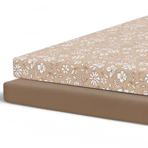 Playard / Mini Crib sheets - Meadow