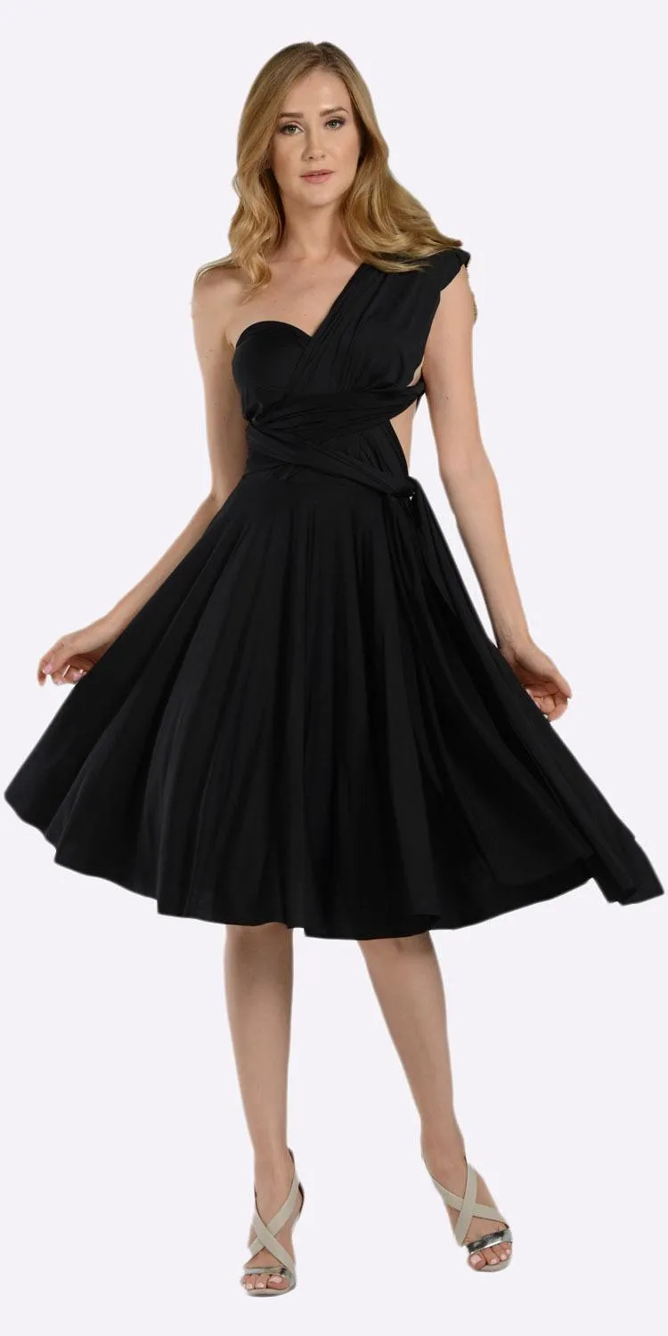 Poly USA 7020 Short Convertible Jersey Dress 20 Different Looks