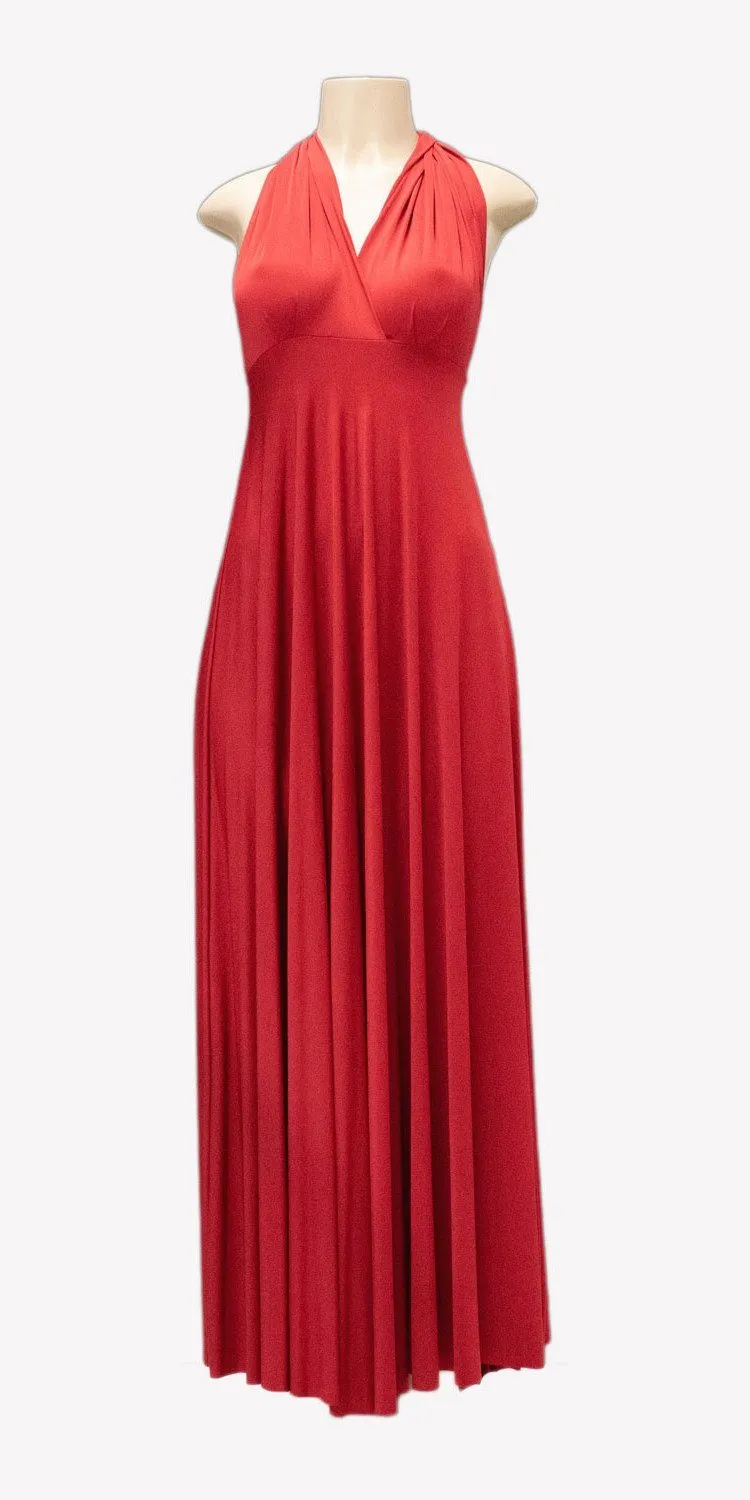 Poly USA 7022 Long Convertible Jersey Dress 20 Different Looks
