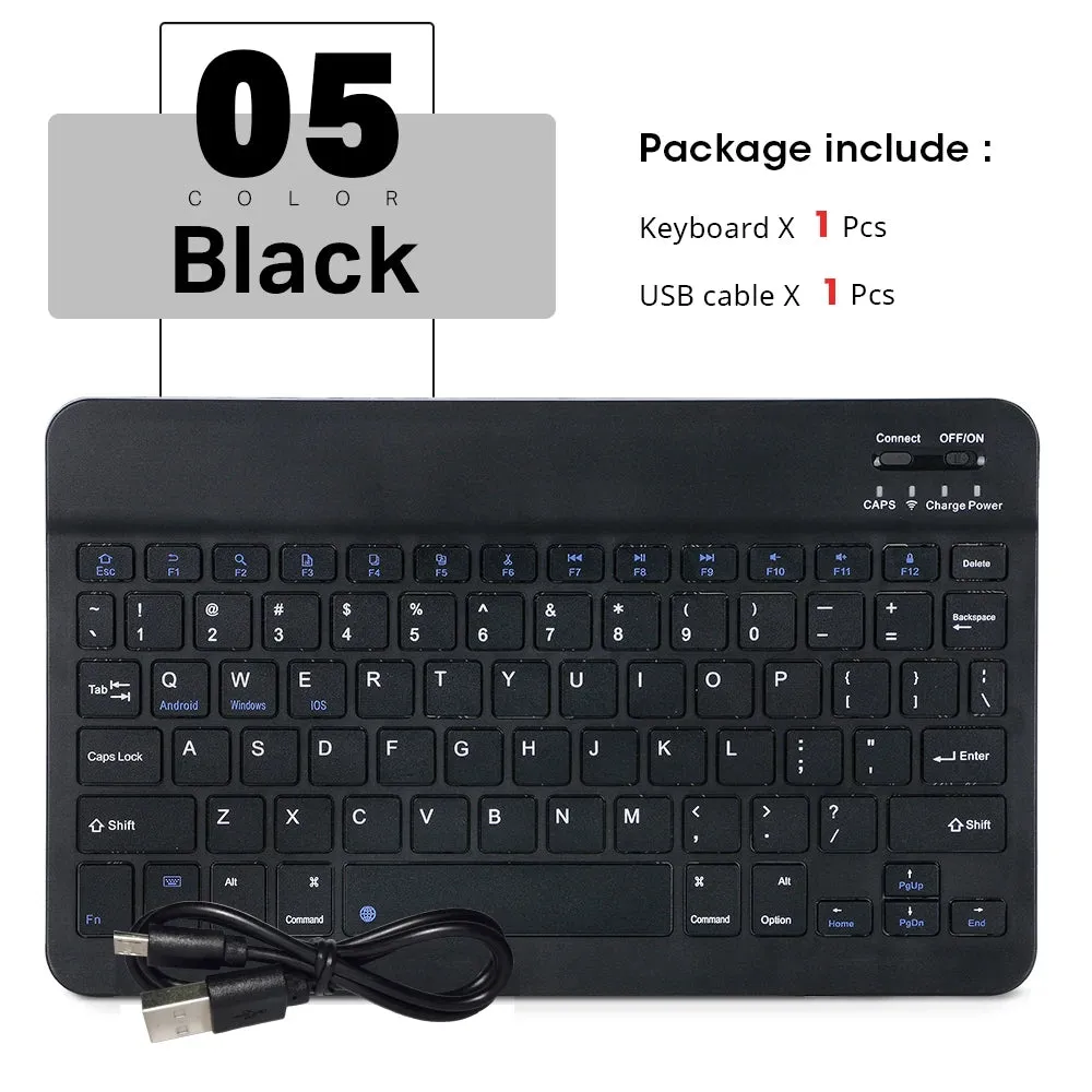 Portable Bluetooth Keyboard & Mouse for iPad