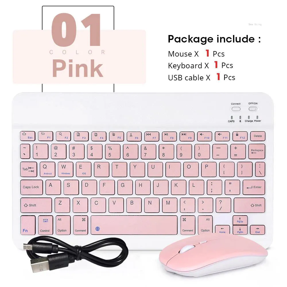 Portable Bluetooth Keyboard & Mouse for iPad