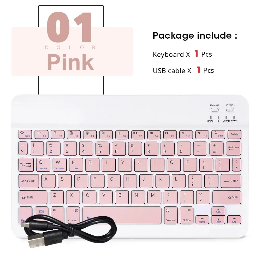 Portable Bluetooth Keyboard & Mouse for iPad